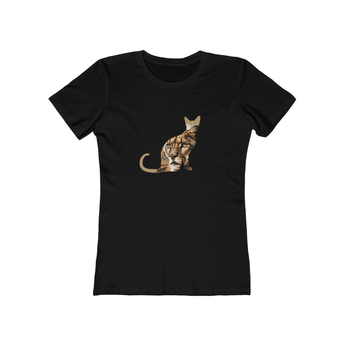 Lioness T-Shirt for Women — African Safari Boyfriend Tee