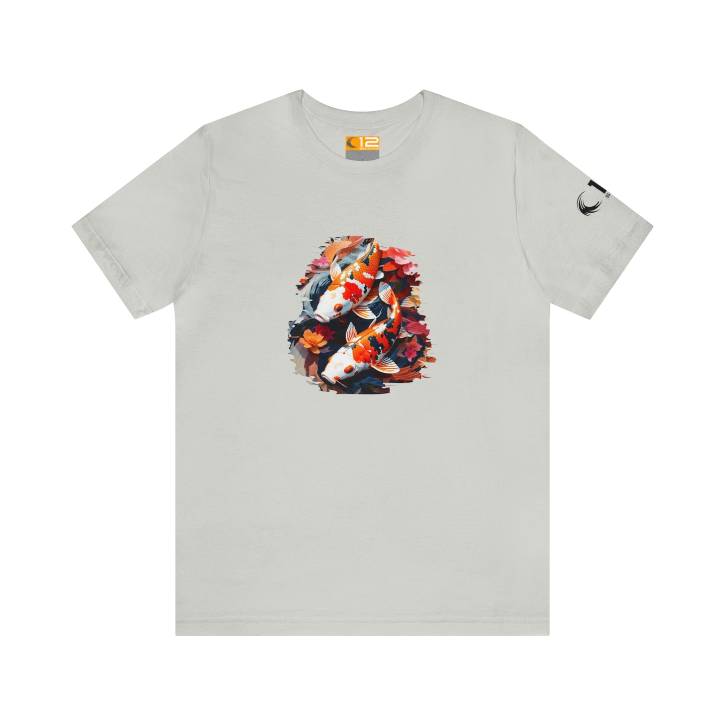 Jersey Short Sleeve Tee - FLORAL KOI - 12 SECONDS APPAREL
