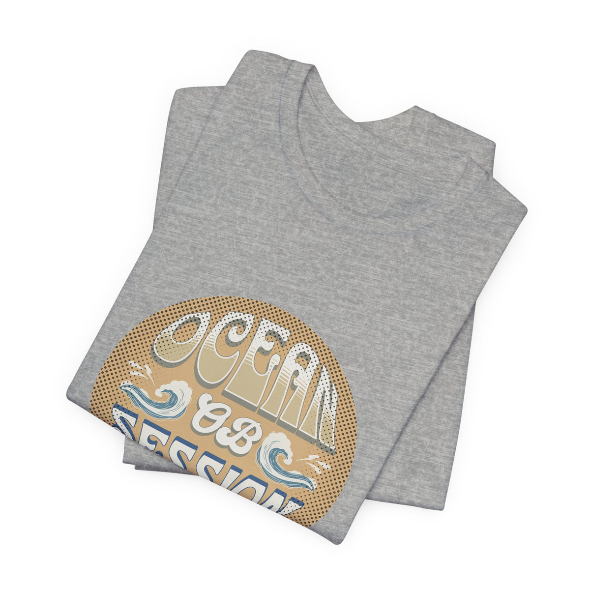 Ocean Obsession Sunset T-Shirt — Surf Graphic Tee