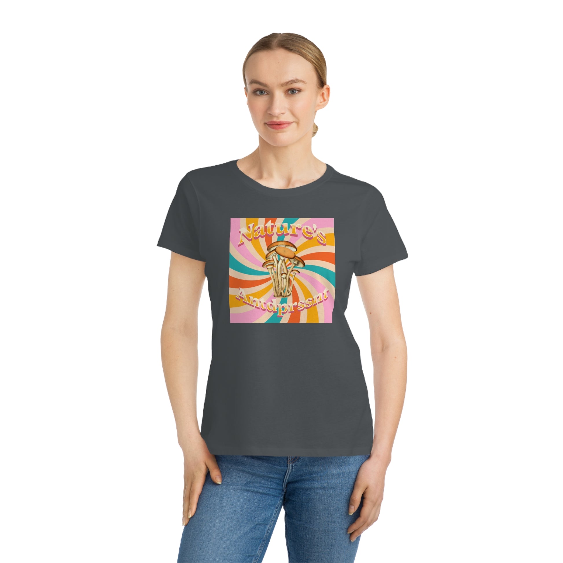 Organic Women's Classic T-Shirt - SHROOMS - 12 SECONDS APPAREL