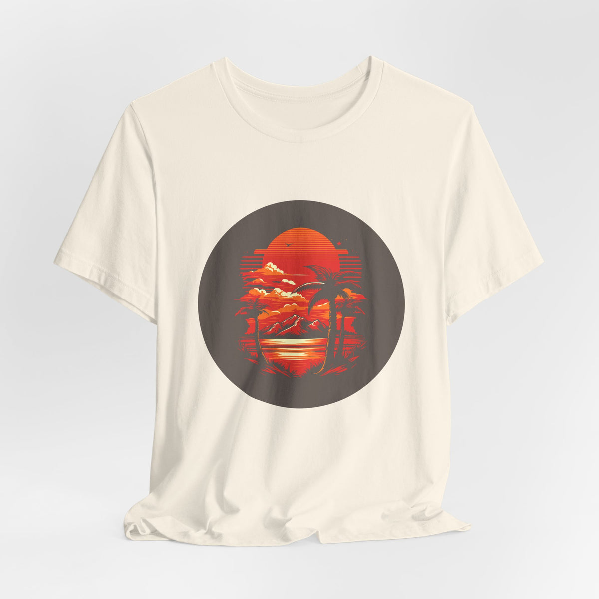 Circle the Sun T-Shirt — Minimal Sun Graphic Tee