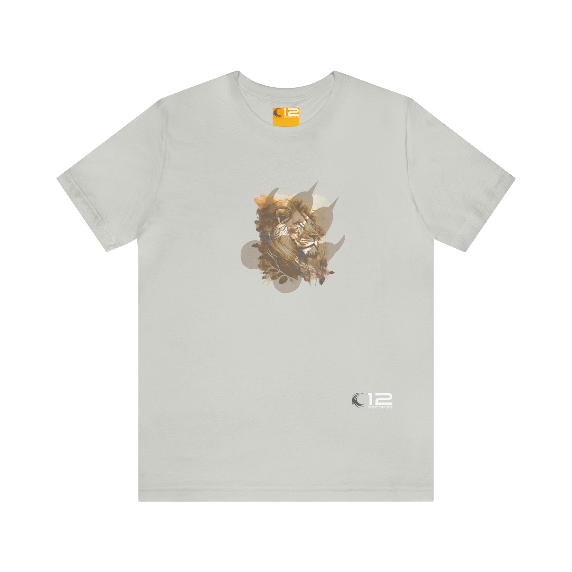 Unisex Jersey Short Sleeve Tee - LION PAW - 12 SECONDS APPAREL