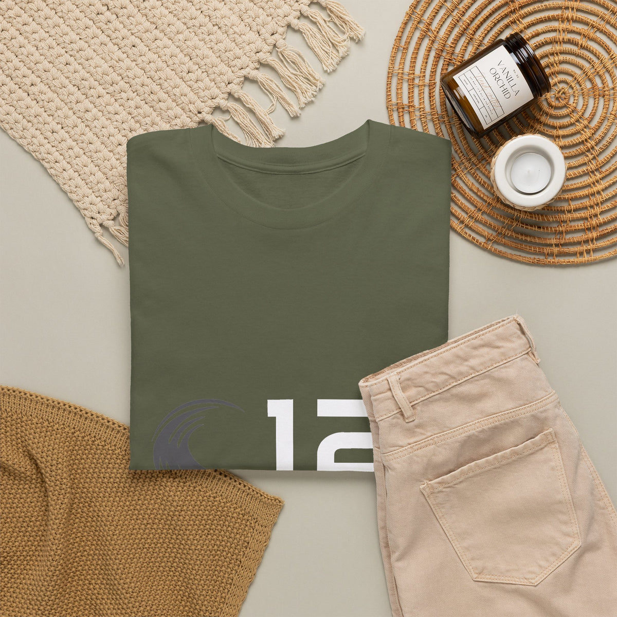 12 Seconds Logo T-Shirt — Heavy Cotton Graphic Tee