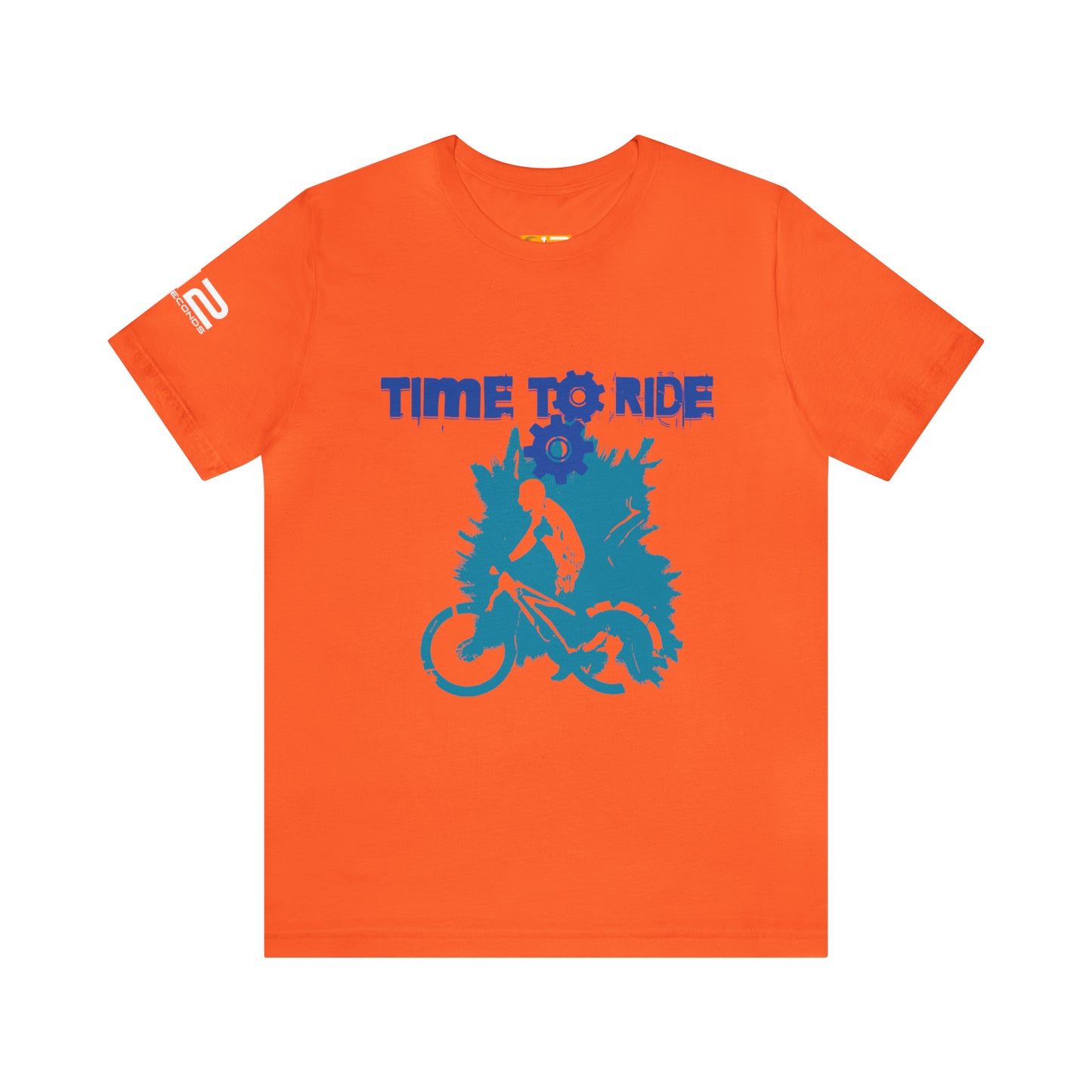 Jersey Short Sleeve Tee - TIME TO RIDE - 12 SECONDS APPAREL