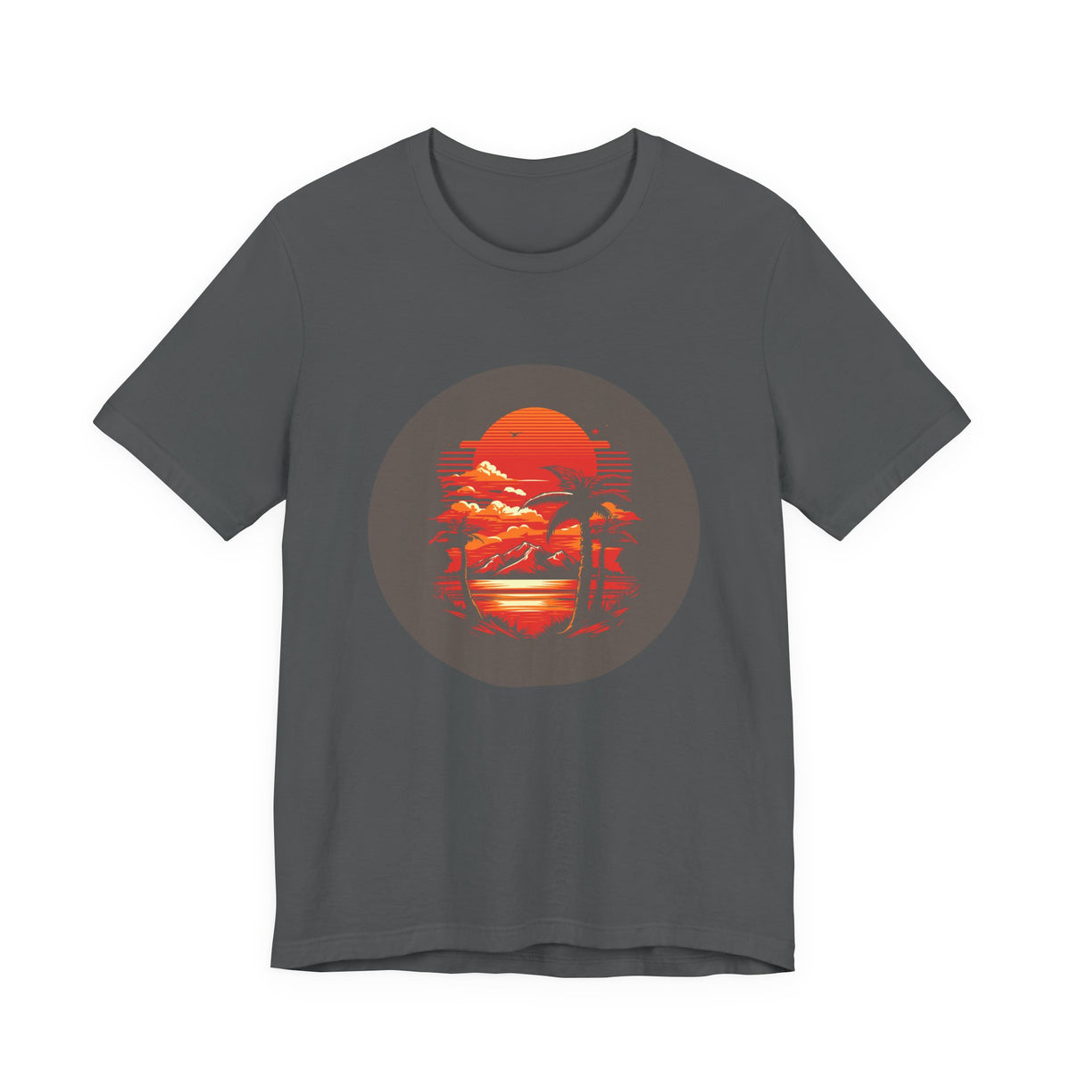 Circle the Sun T-Shirt — Minimal Sun Graphic Tee