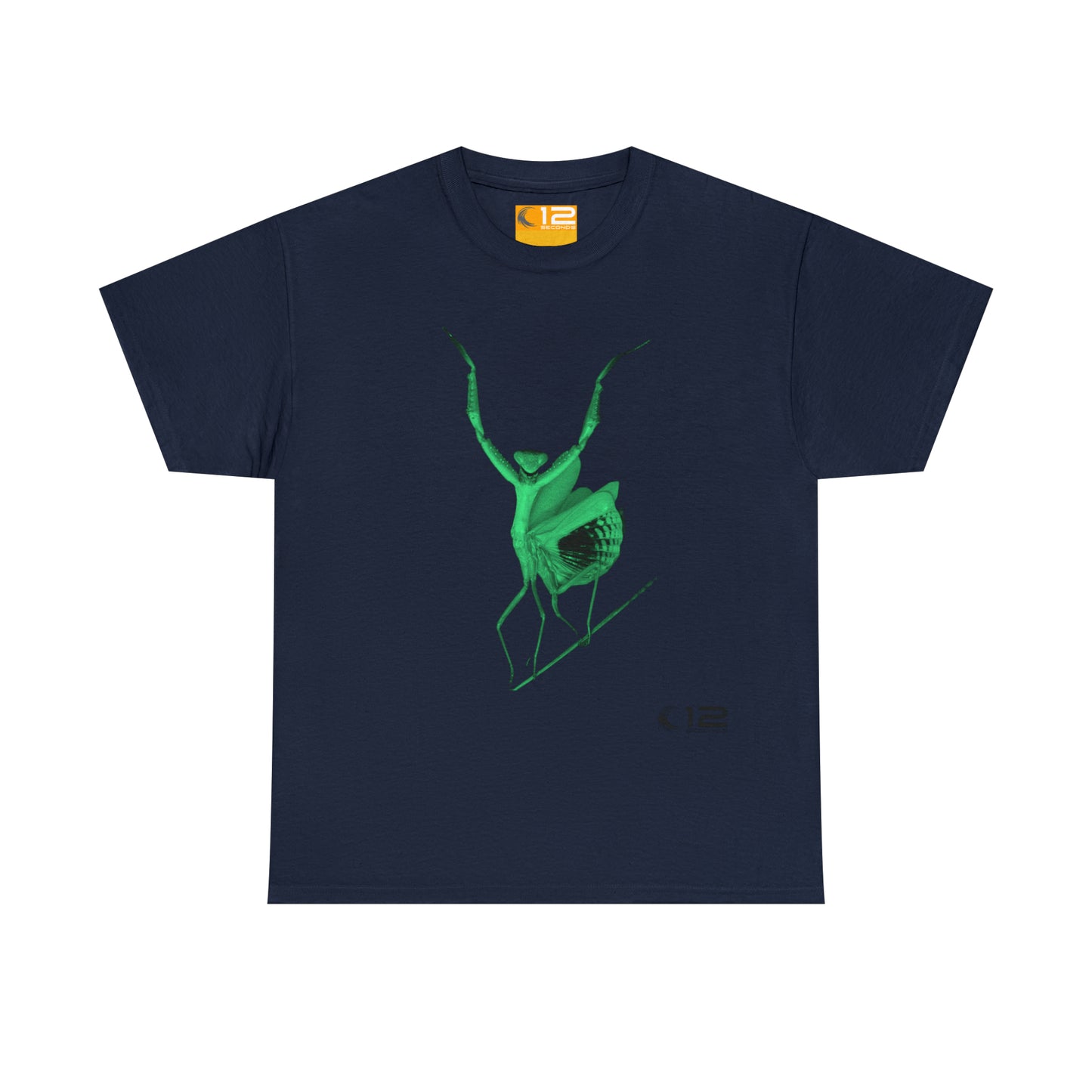 Heavy Cotton Tee - PRAYING MANTIS - 12 SECONDS APPAREL