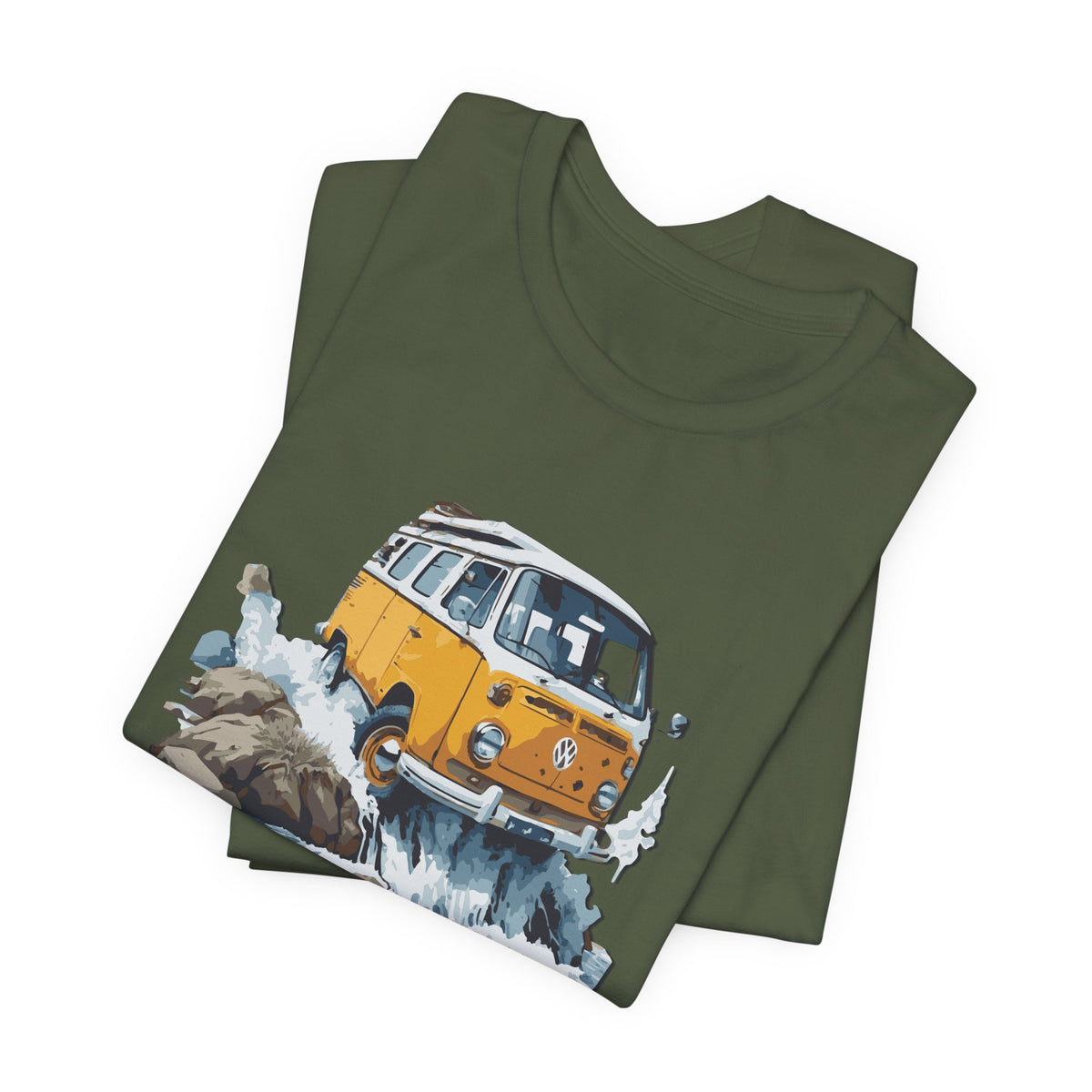 Vintage Camper Van T-Shirt — Road Trip Graphic Tee