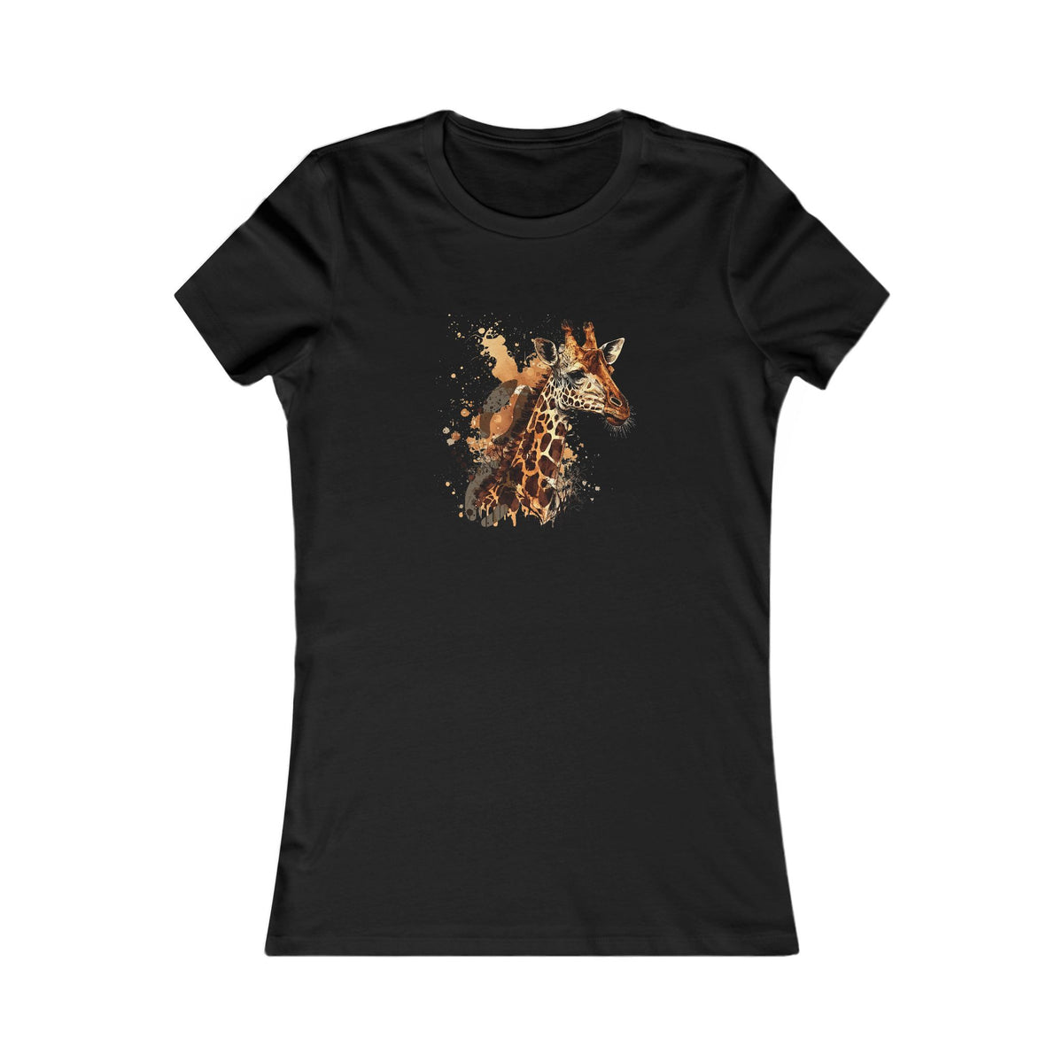 Giraffe T-Shirt for Women — Giraffe Highline Safari Tee