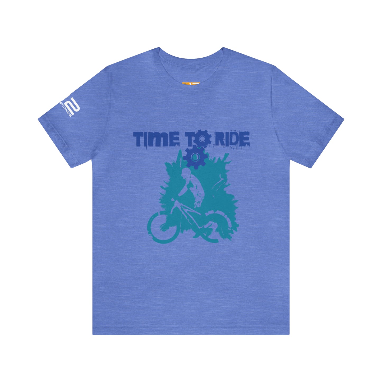 Jersey Short Sleeve Tee - TIME TO RIDE - 12 SECONDS APPAREL
