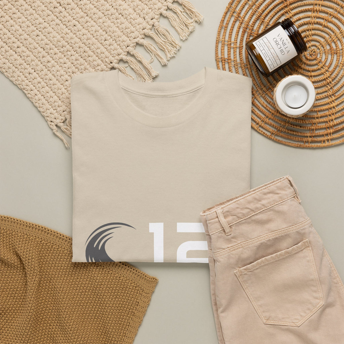 12 Seconds Logo T-Shirt — Heavy Cotton Graphic Tee