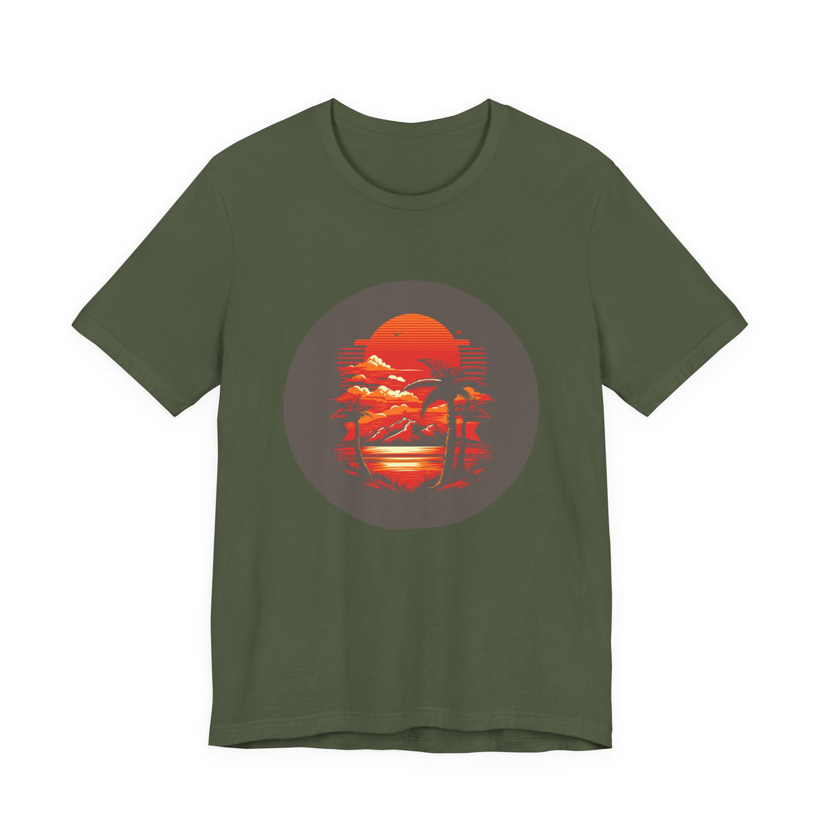 Circle the Sun T-Shirt — Minimal Sun Graphic Tee