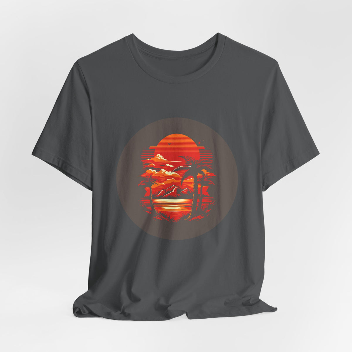 Circle the Sun T-Shirt — Minimal Sun Graphic Tee