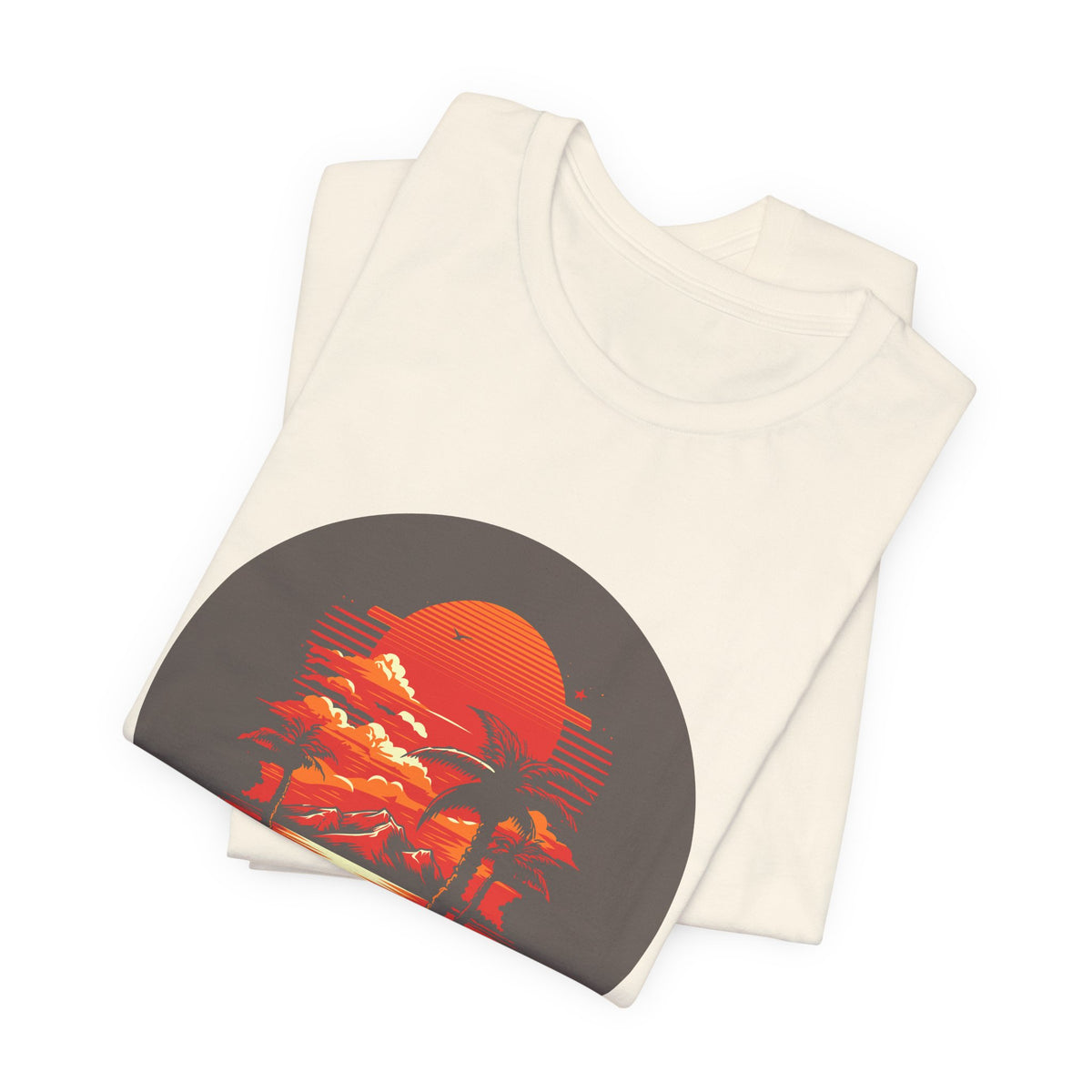 Circle the Sun T-Shirt — Minimal Sun Graphic Tee