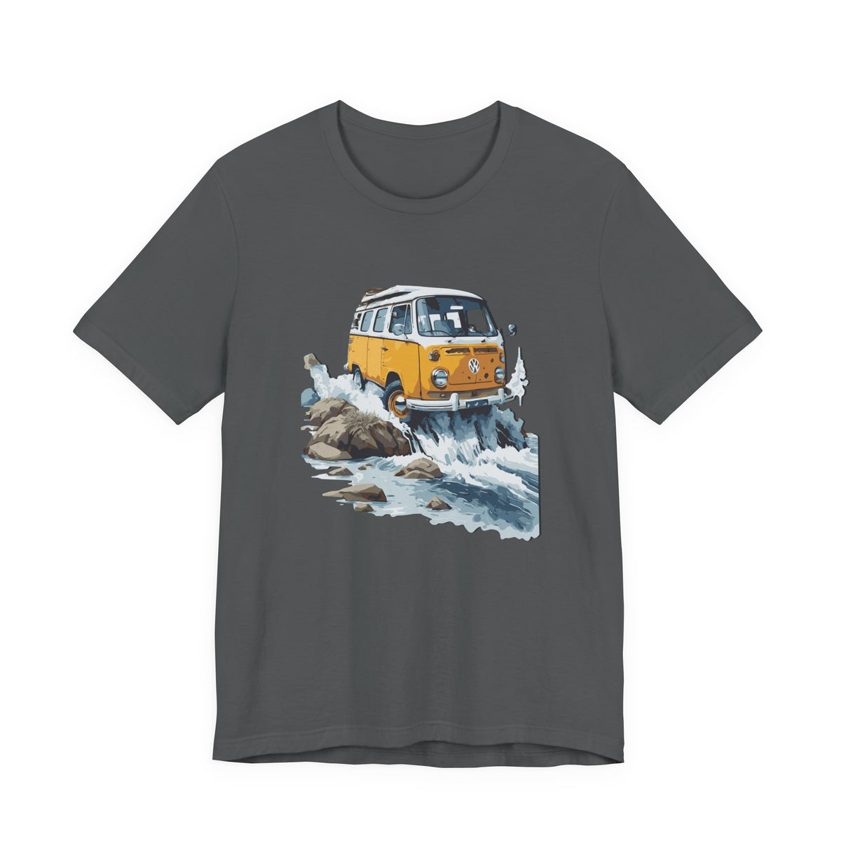 Vintage Camper Van T-Shirt — Road Trip Graphic Tee