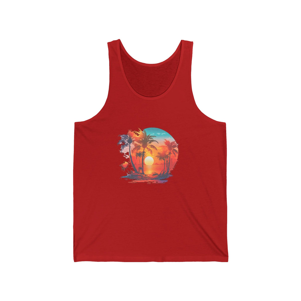 Sundowner Sunset Tank Top — Beach Graphic Tank