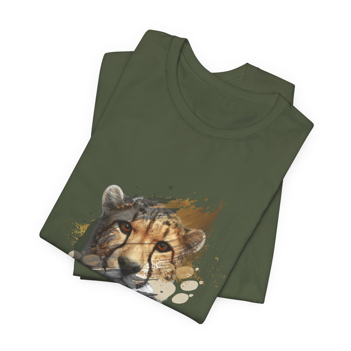 Cheetah Sprint T-Shirt — African Safari Graphic Tee