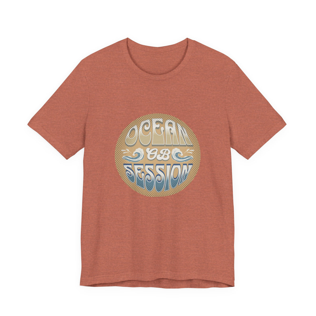 Ocean Obsession Sunset T-Shirt — Surf Graphic Tee
