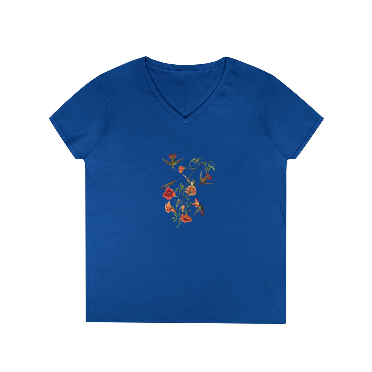 Sunbird V-Neck T-Shirt for Women — African Bird Graphic Tee