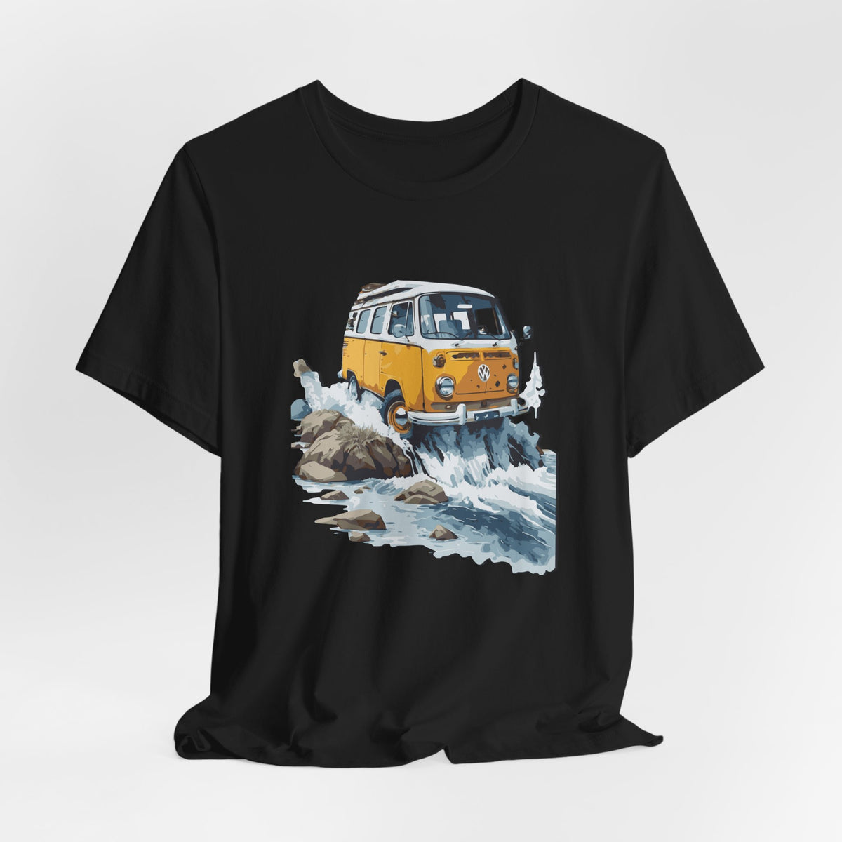 Vintage Camper Van T-Shirt — Road Trip Graphic Tee