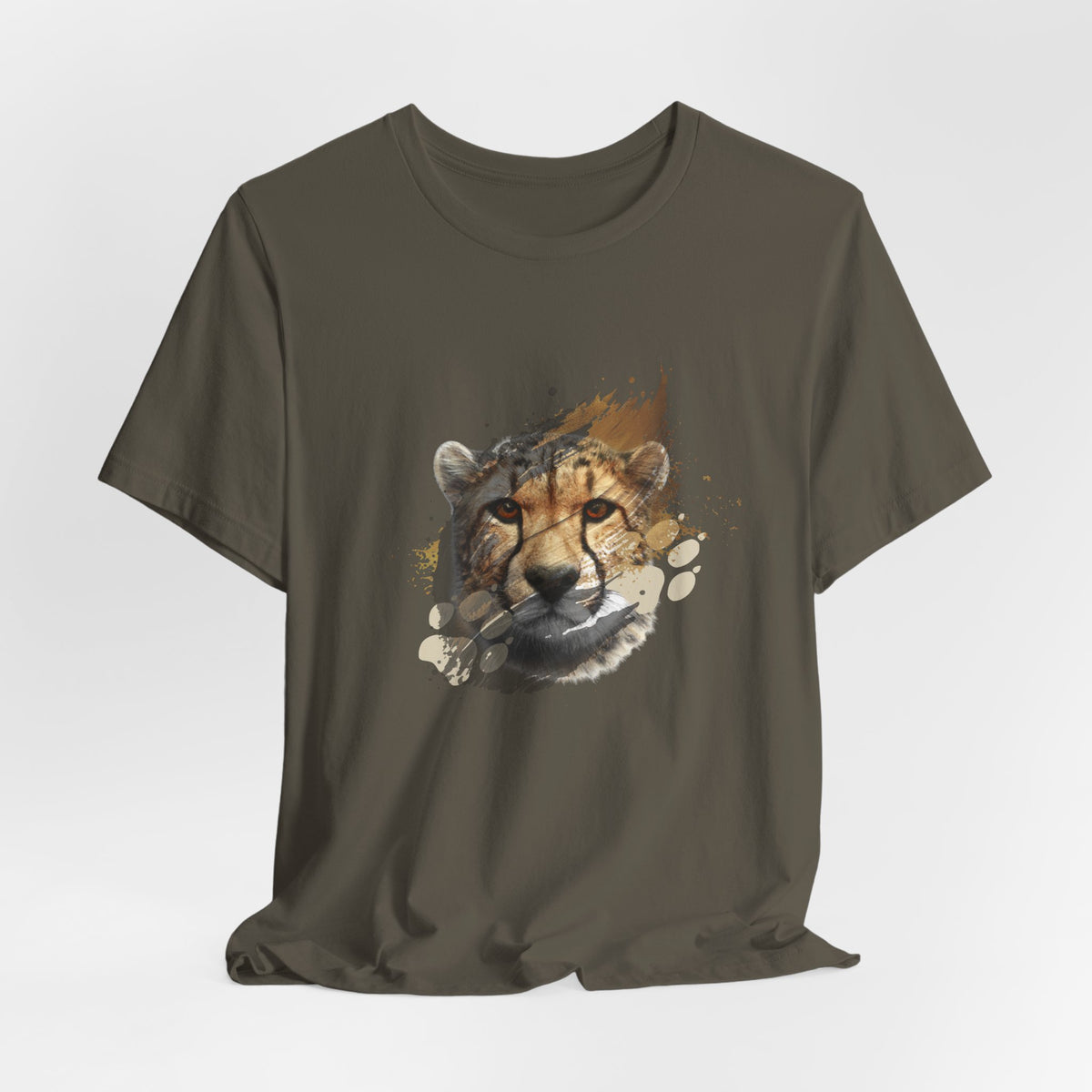 Cheetah Sprint T-Shirt — African Safari Graphic Tee