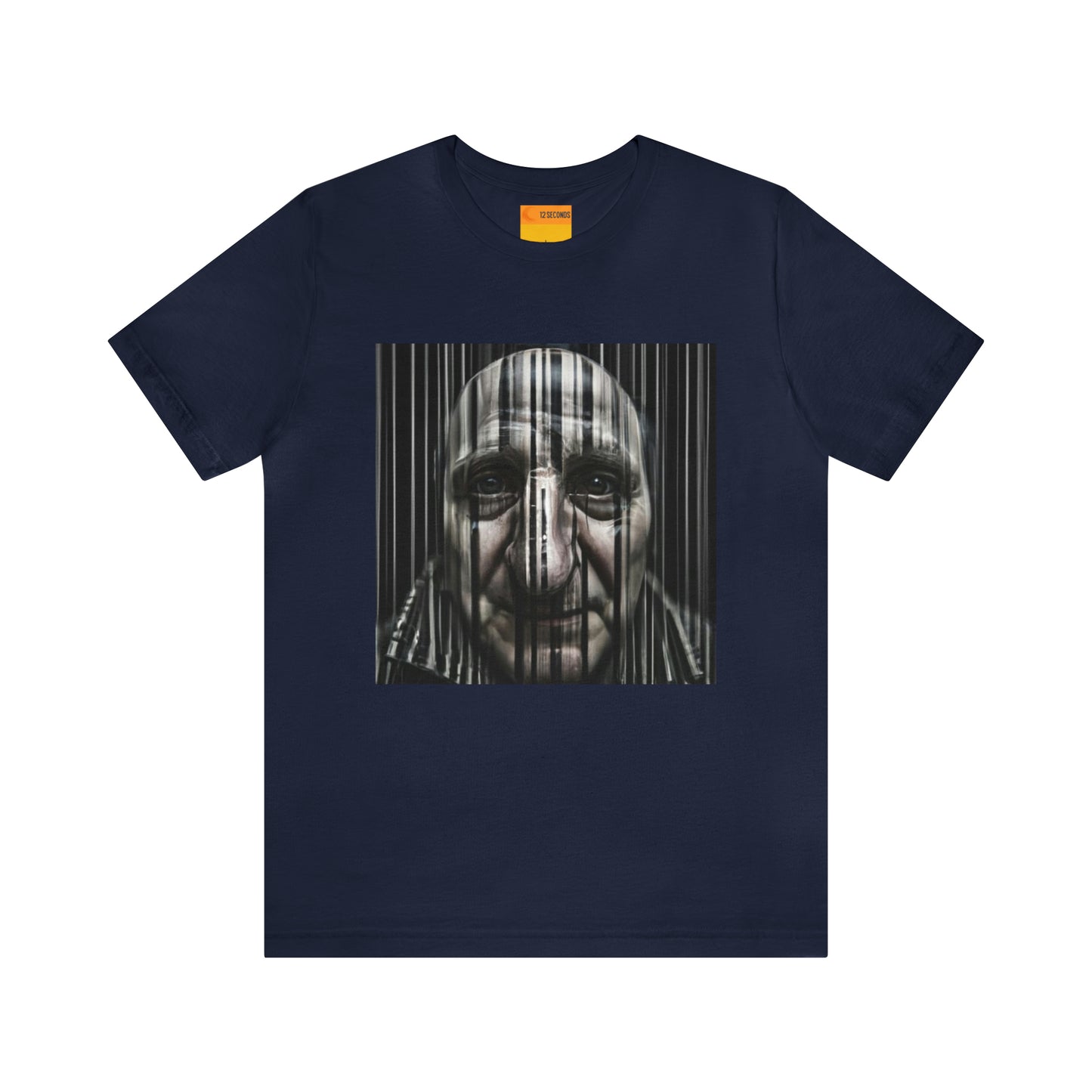 Jersey Short Sleeve Cotton Tee - BEHIND BARCODES - 12 SECONDS APPAREL
