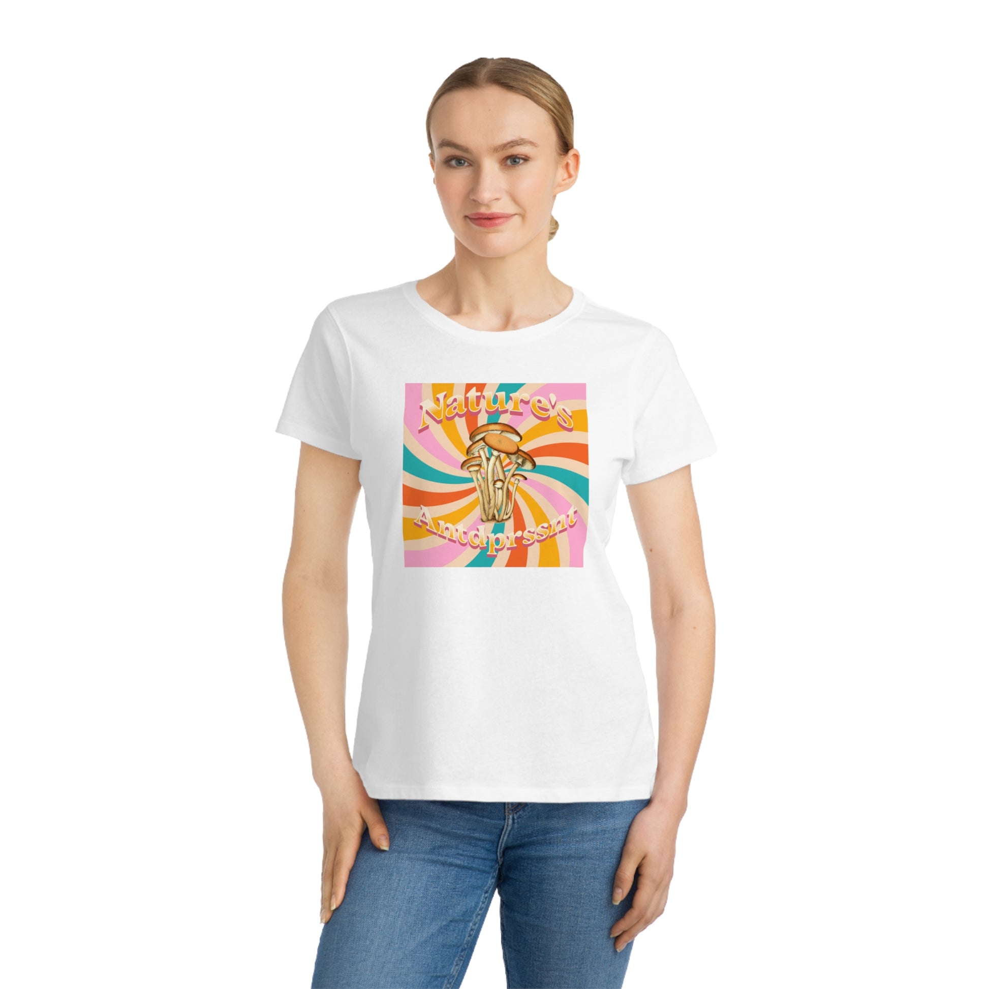 Organic Women's Classic T-Shirt - SHROOMS - 12 SECONDS APPAREL