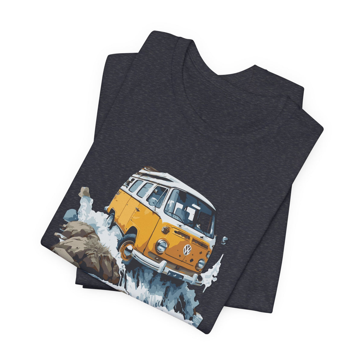 Vintage Camper Van T-Shirt — Road Trip Graphic Tee