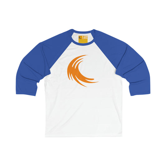 Unisex 3\4 Sleeve Baseball Tee - 12 SECONDS - 12 SECONDS APPAREL