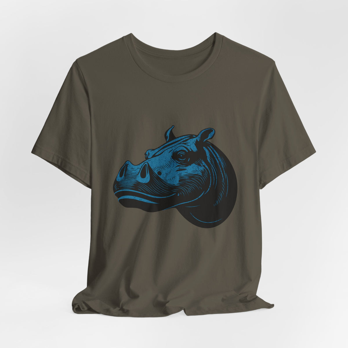 Imvubu Hippo T-Shirt — African Wildlife Graphic Tee