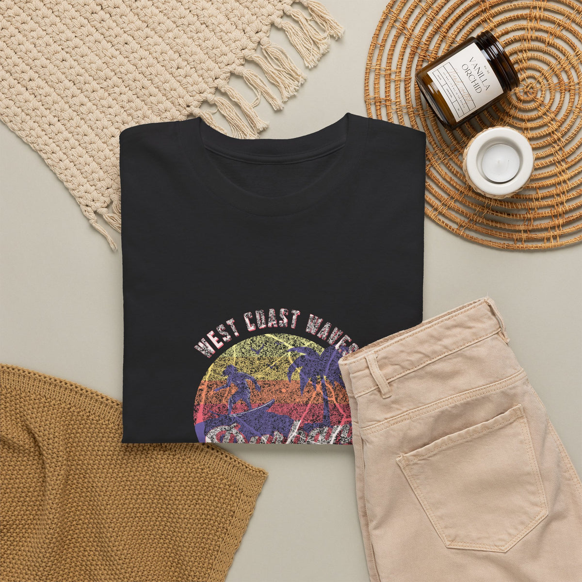 Durban Dreamin' Beach T-Shirt — Surf Sunset Graphic Tee