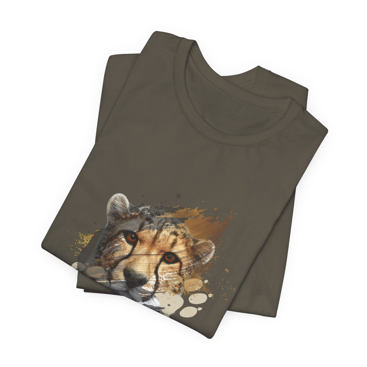 Cheetah Sprint T-Shirt — African Safari Graphic Tee