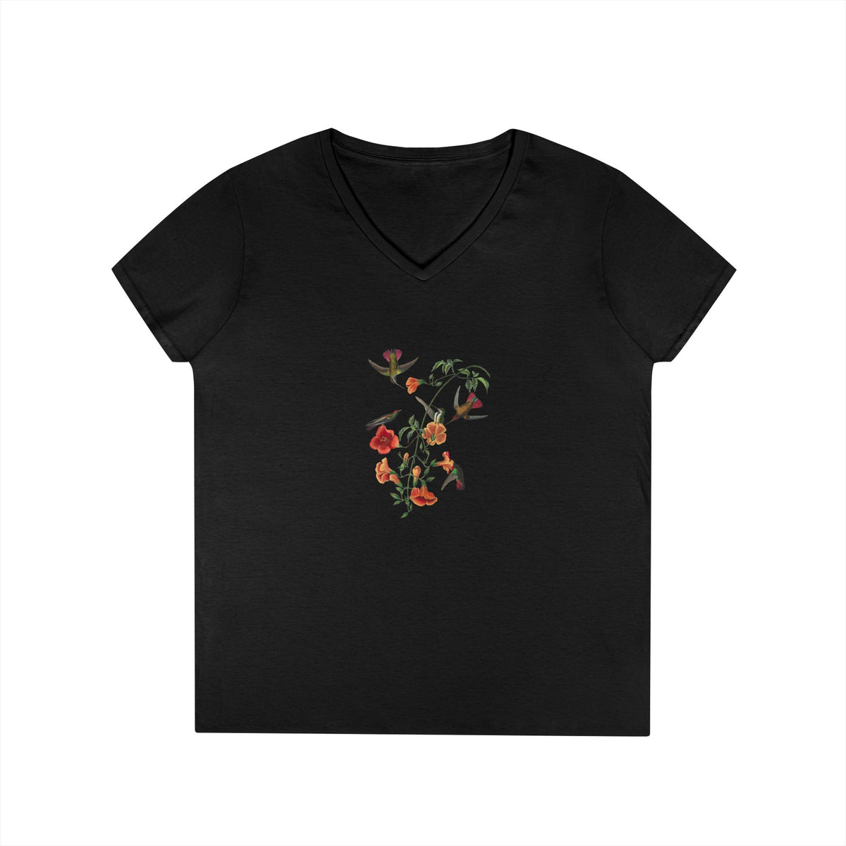 Sunbird V-Neck T-Shirt for Women — African Bird Graphic Tee
