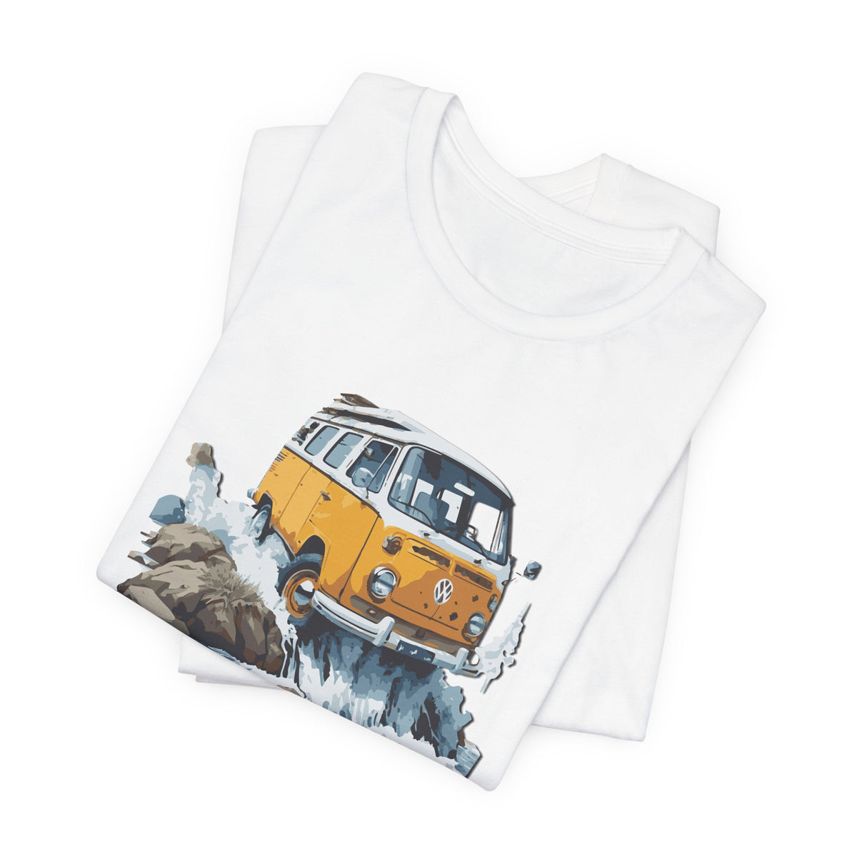 Vintage Camper Van T-Shirt — Road Trip Graphic Tee