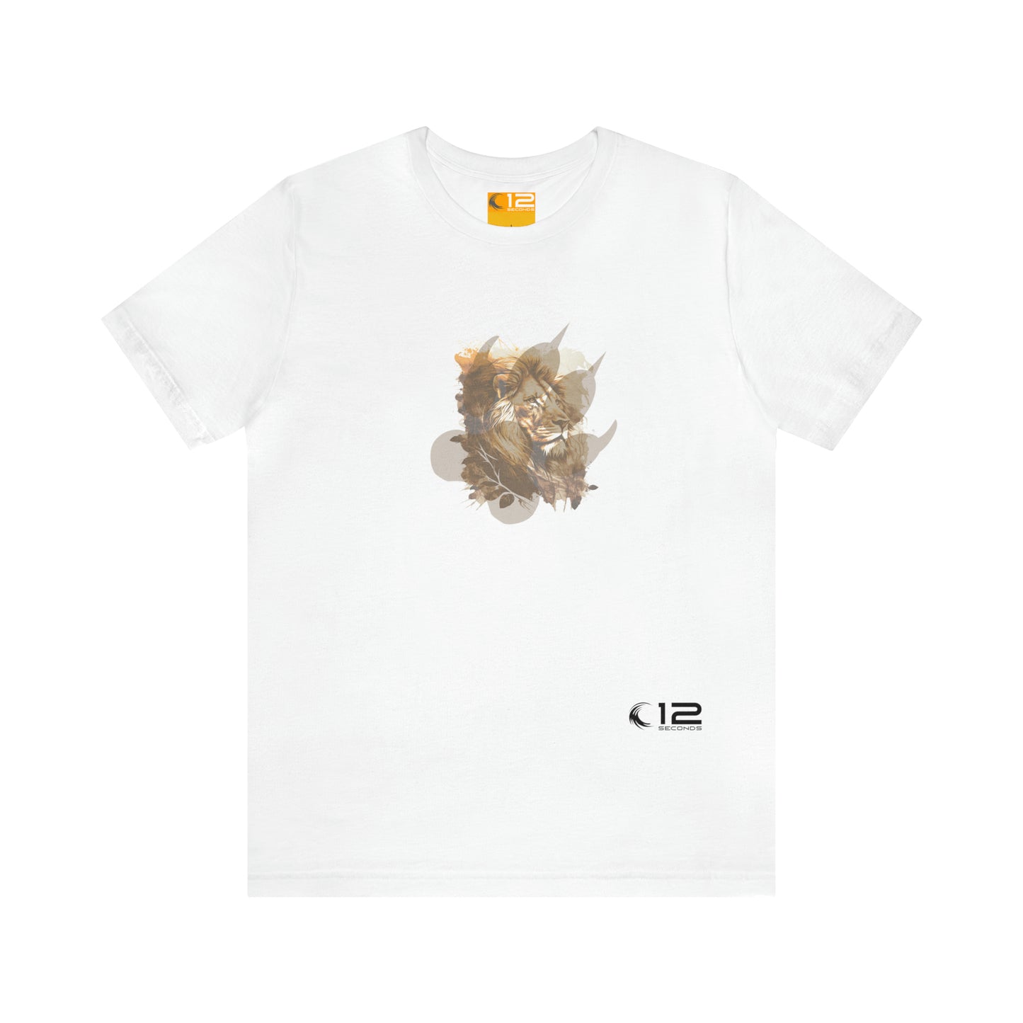 Unisex Jersey Short Sleeve Tee - LION PAW - 12 SECONDS APPAREL