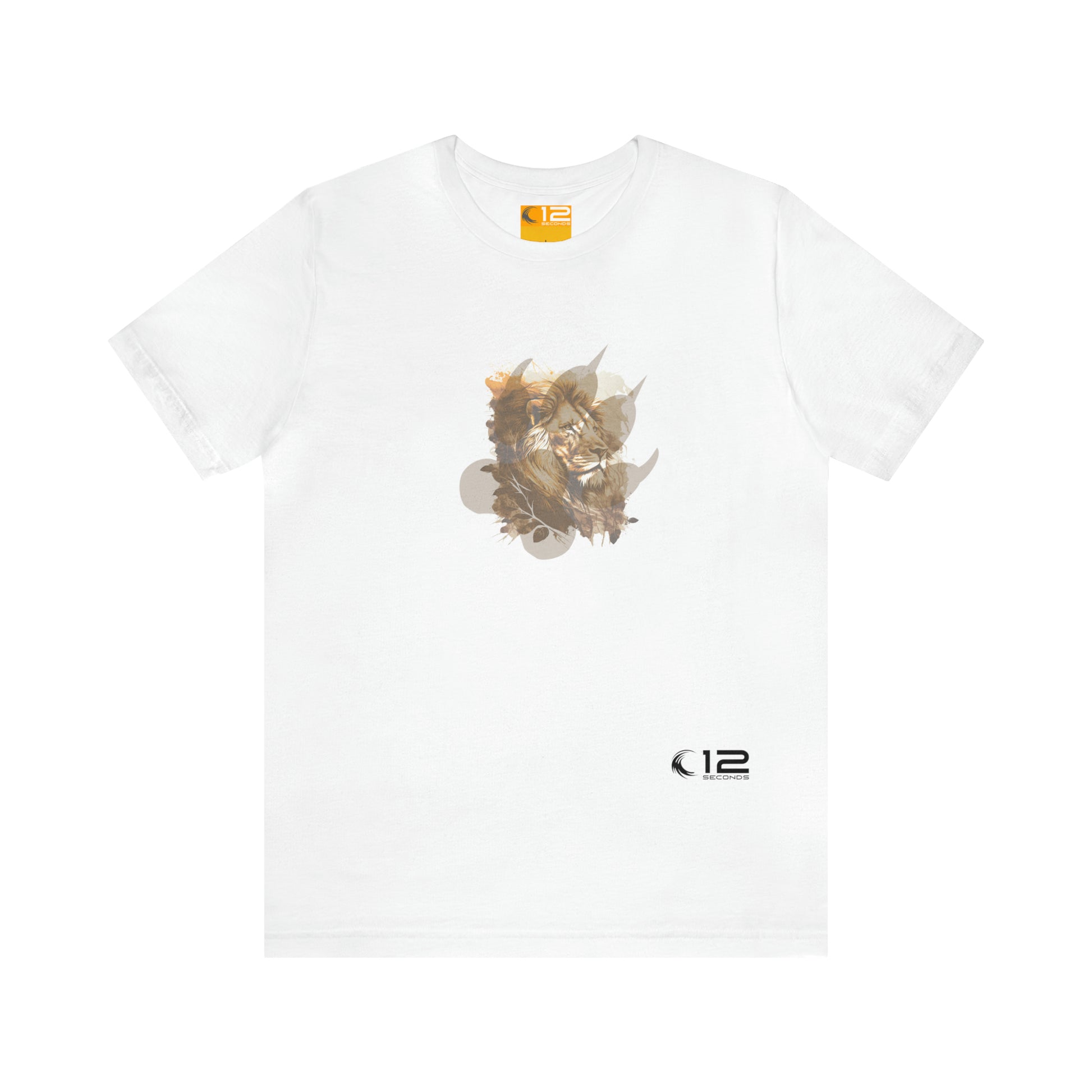 Unisex Jersey Short Sleeve Tee - LION PAW - 12 SECONDS APPAREL
