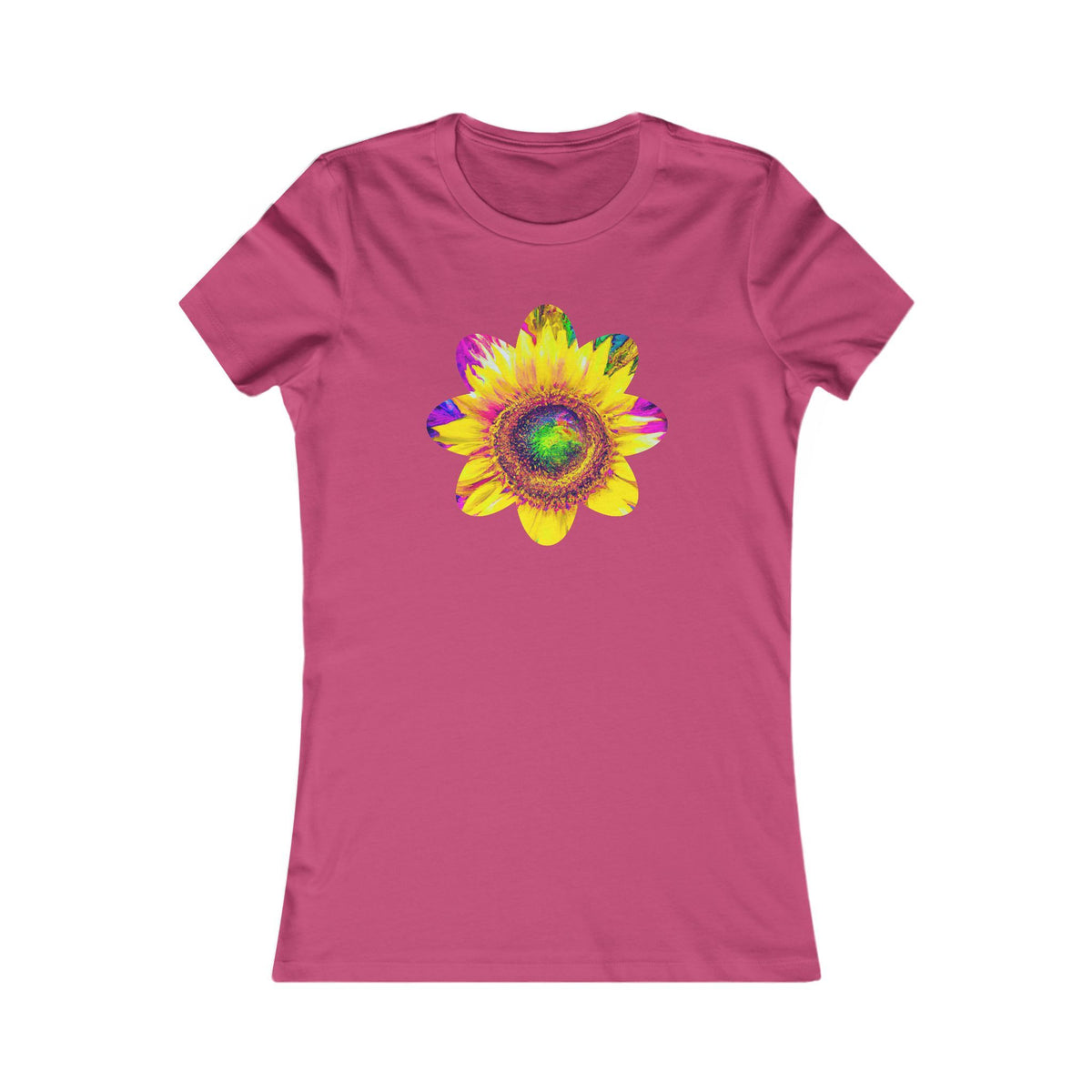 Sunflower T-Shirt for Women — Floral Graphic Tee