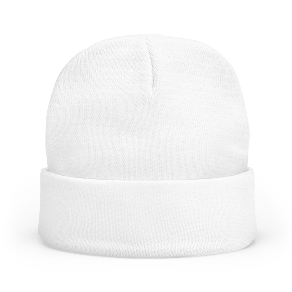 Embroidered Knit Beanie — 12 Seconds Logo Winter Hat