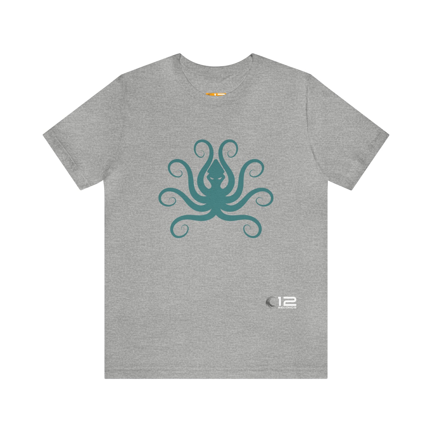 Jersey Short Sleeve Cotton Tee - OCTOPUS - 12 SECONDS APPAREL