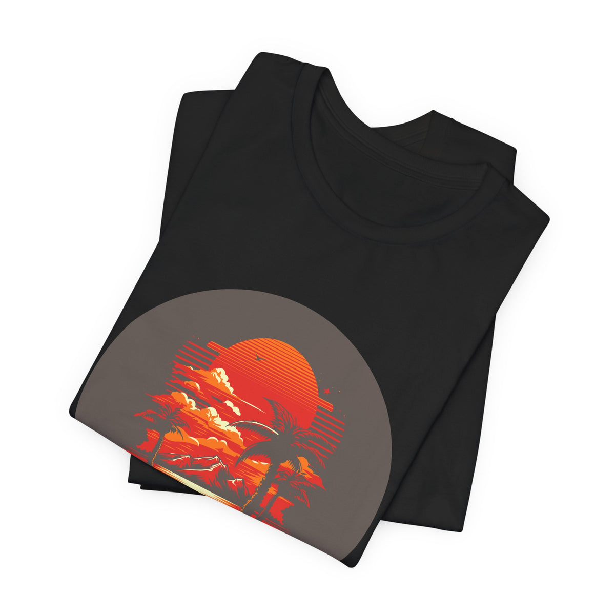 Circle the Sun T-Shirt — Minimal Sun Graphic Tee