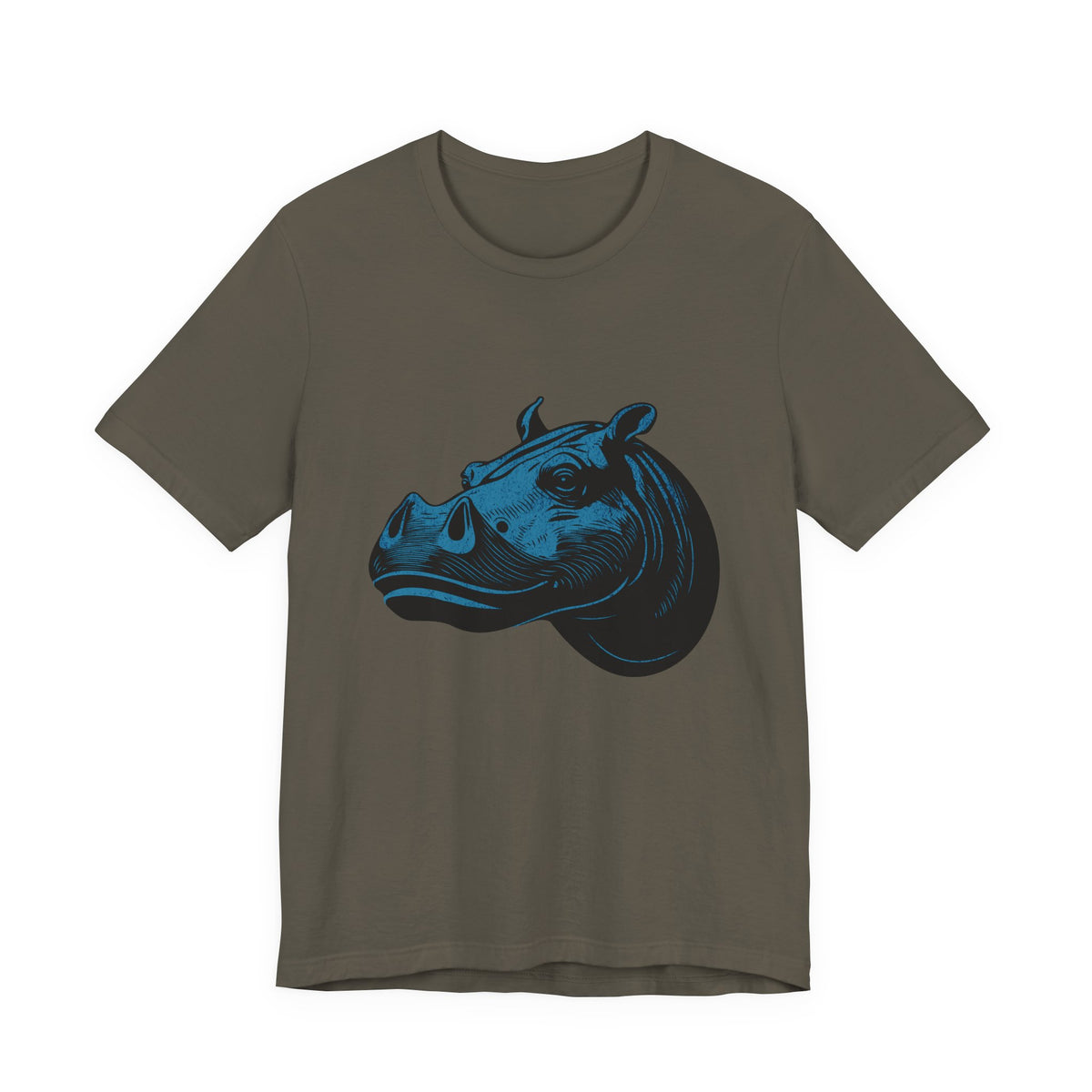 Imvubu Hippo T-Shirt — African Wildlife Graphic Tee