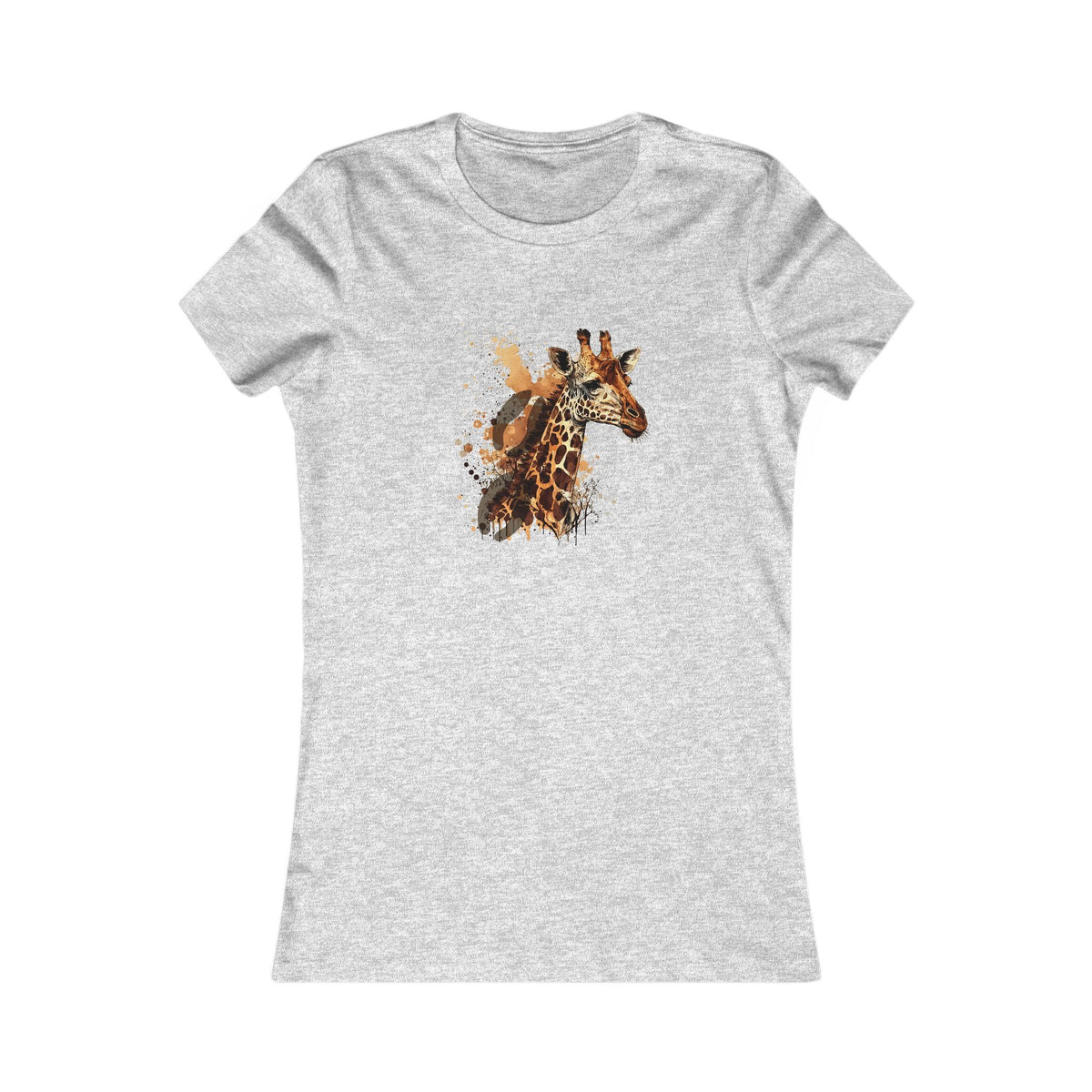 Giraffe T-Shirt for Women — Giraffe Highline Safari Tee
