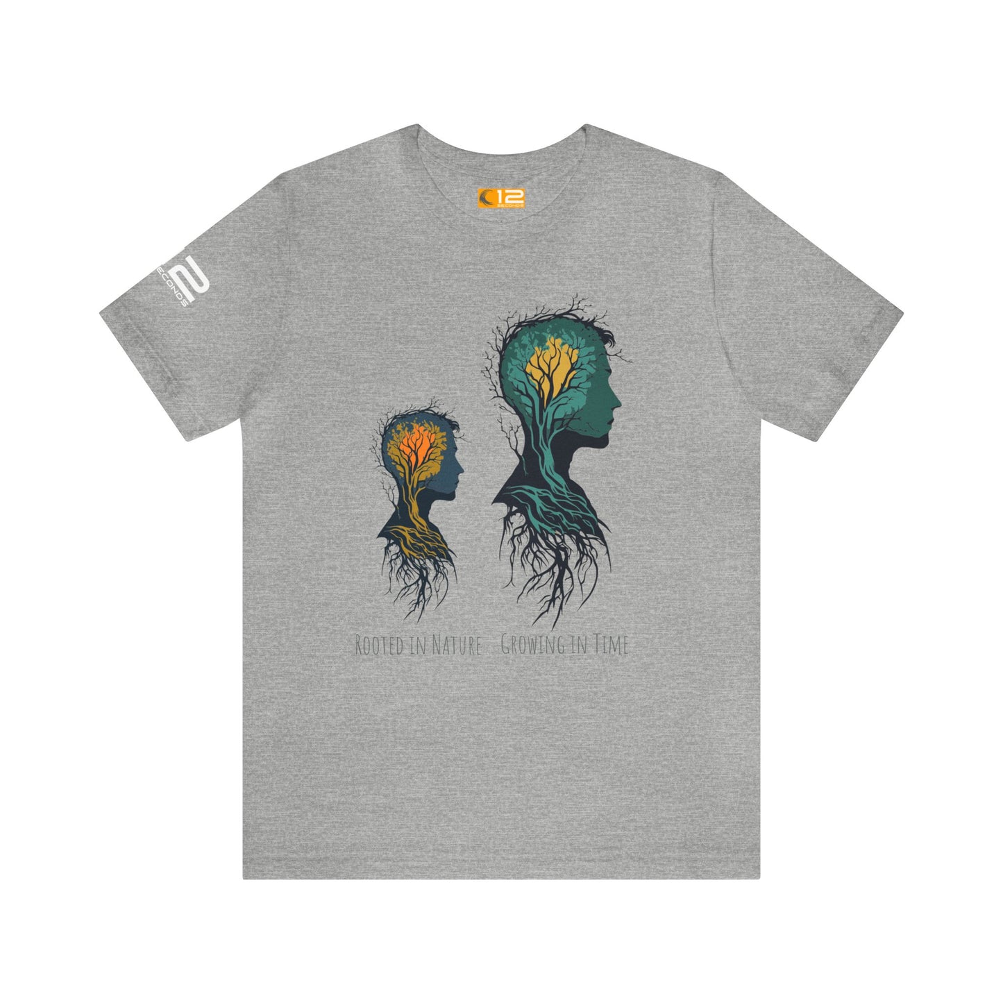Unisex Jersey Short Sleeve Tee - DOUBLE DEEPLY ROOTED - 12 SECONDS APPAREL