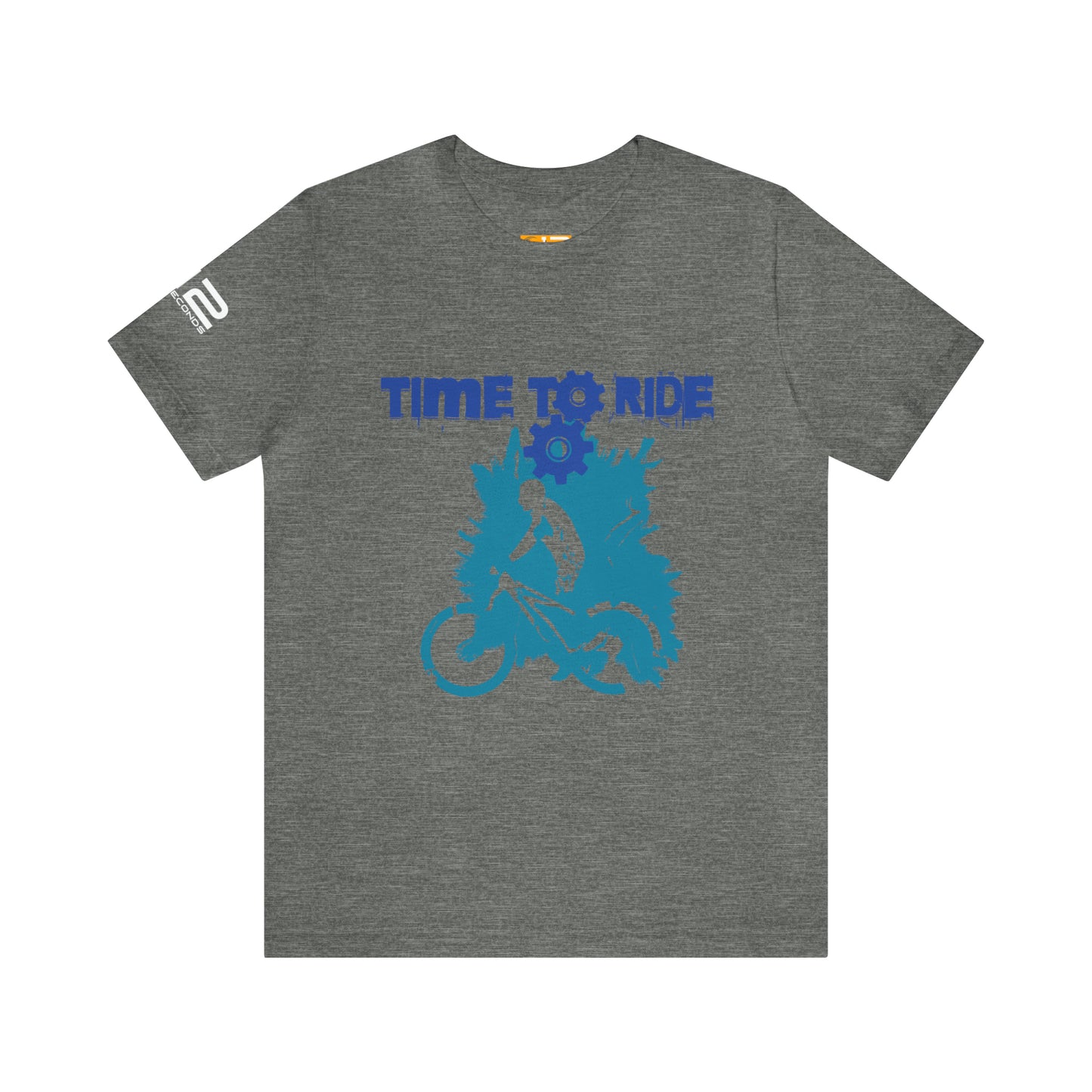 Jersey Short Sleeve Tee - TIME TO RIDE - 12 SECONDS APPAREL