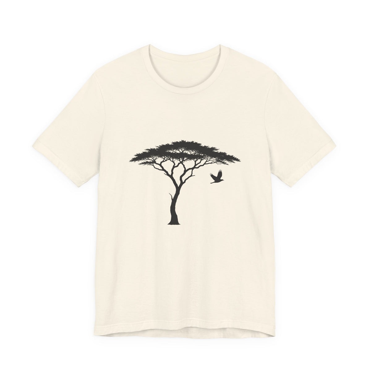 Lone Acacia Tree T-Shirt — African Savanna Graphic Tee