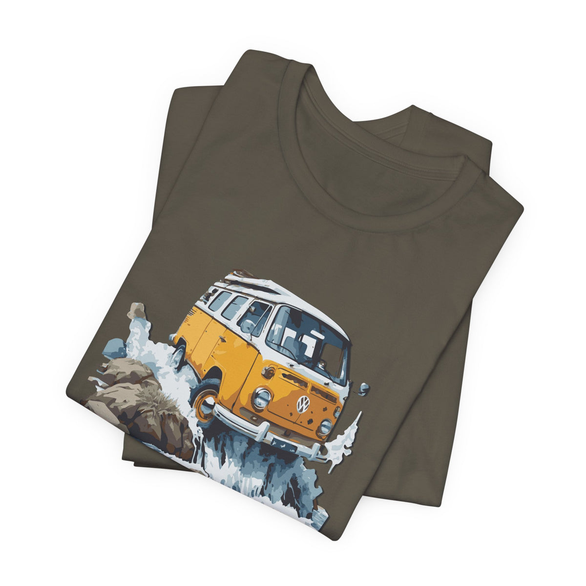 Vintage Camper Van T-Shirt — Road Trip Graphic Tee