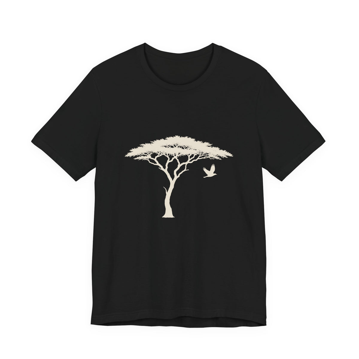 Lone Acacia Tree T-Shirt — African Savanna Graphic Tee
