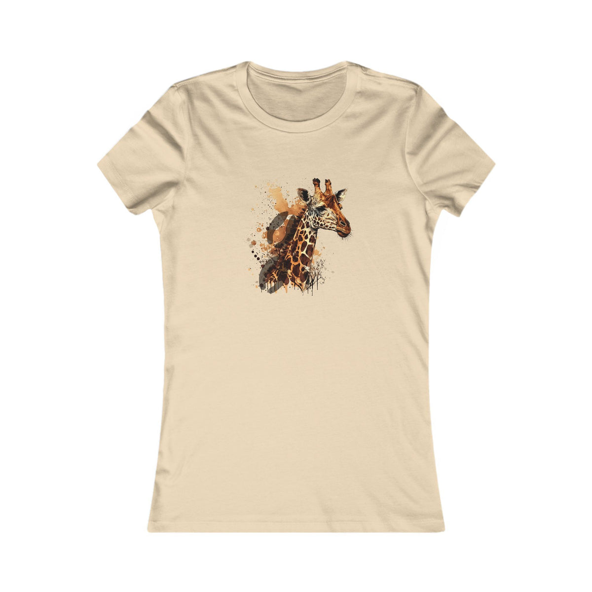 Giraffe T-Shirt for Women — Giraffe Highline Safari Tee