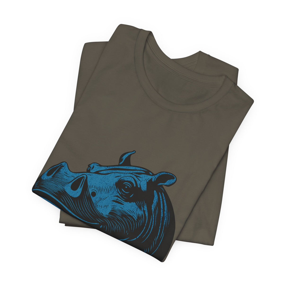 Imvubu Hippo T-Shirt — African Wildlife Graphic Tee