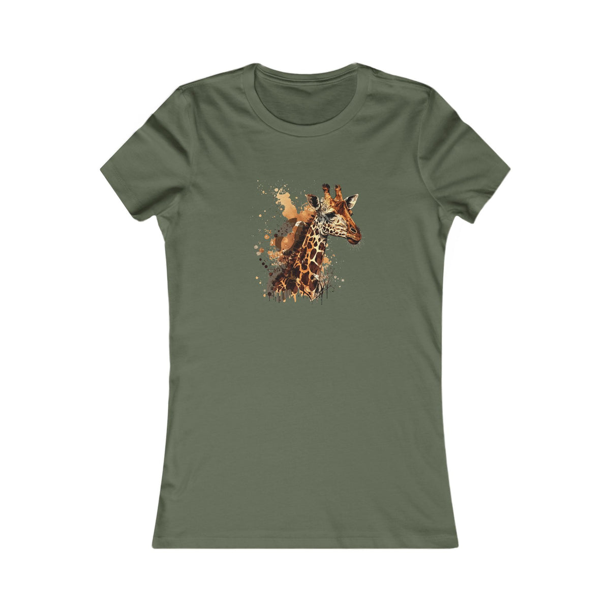Giraffe T-Shirt for Women — Giraffe Highline Safari Tee