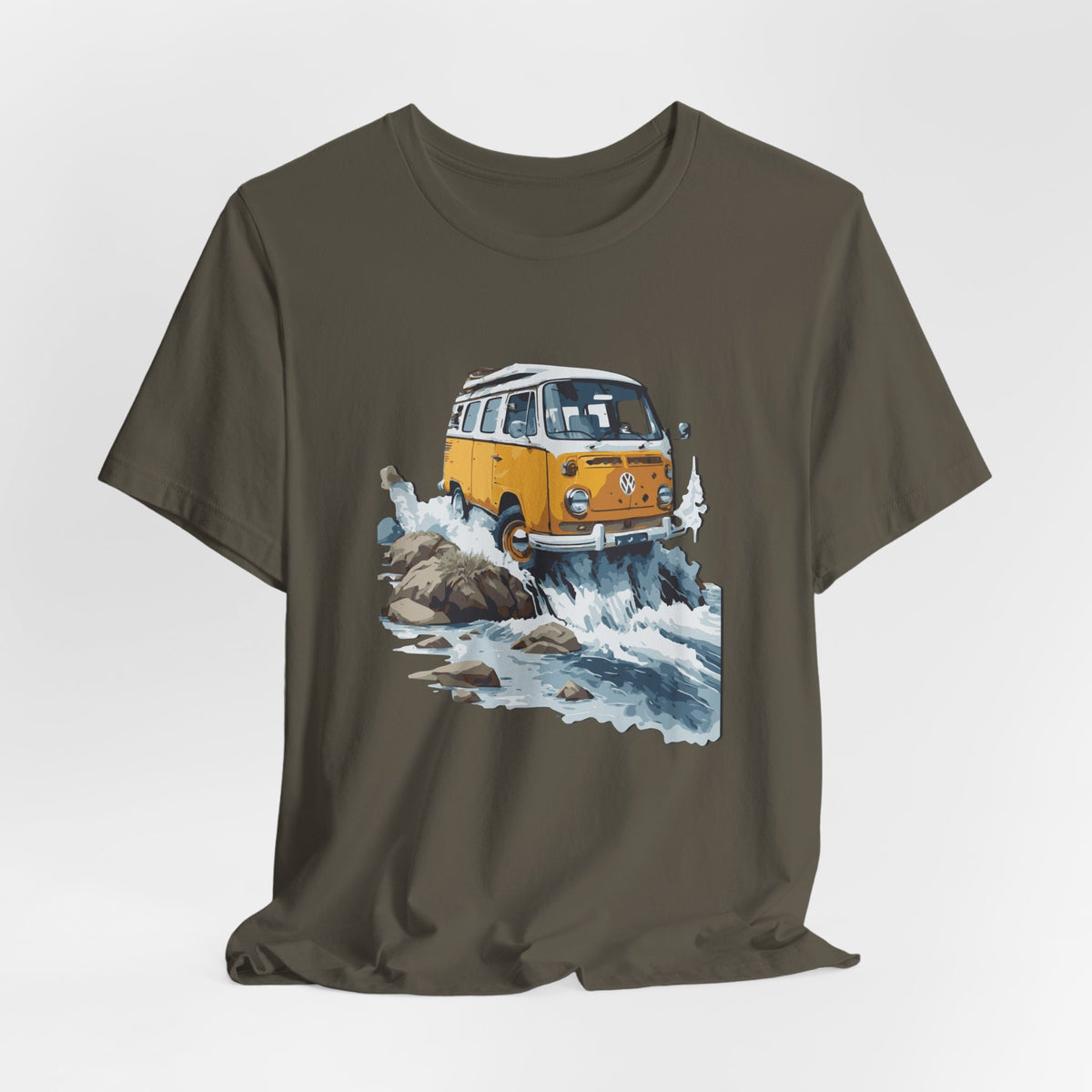Vintage Camper Van T-Shirt — Road Trip Graphic Tee
